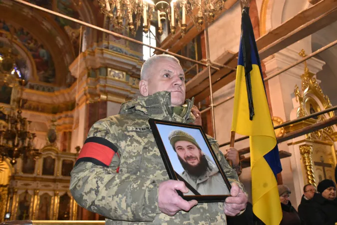 У Луцьку попрощалися із загиблим на Луганщині Олександром Вдовичем (фото)