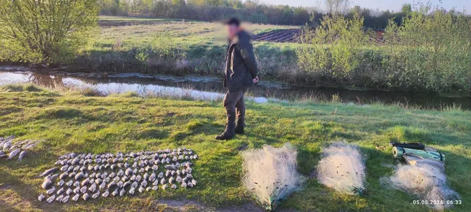 На Волині браконьєри виловили риби майже на пів мільйона гривень (фото)