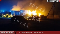 У Світязі горів магазин будматеріалів (відео)