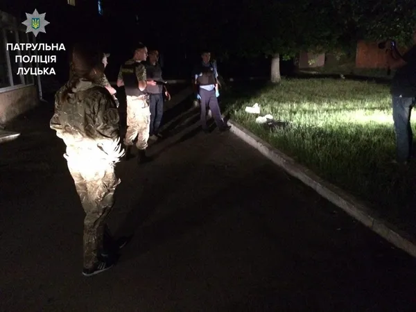У Луцьку затримали п'яних дебоширів з бурштином (фото)