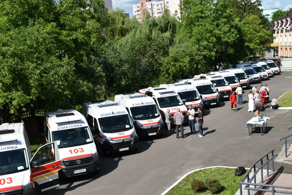 Медзаклади Волині поповнилися новими «швидкими» (фото)