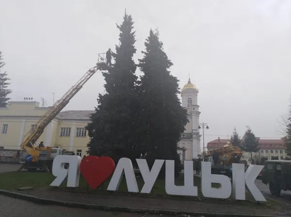 Луцьк новорічний: у скільки обійшлися прикрашені ялинки (фото)