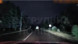 У Ковелі патрульні ганялися за бусом, який зачепив службове авто (відео)