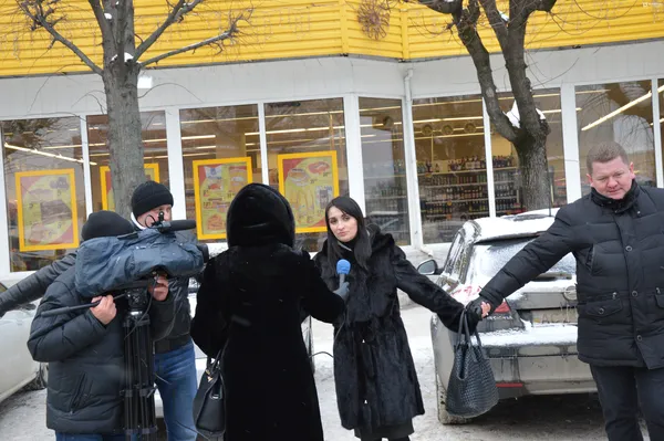 Секретар Луцької міської ради Юлія Вусенко дає інтерв’ю 