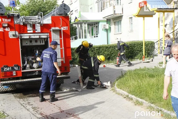 У Луцьку на Конякіна горів магазин