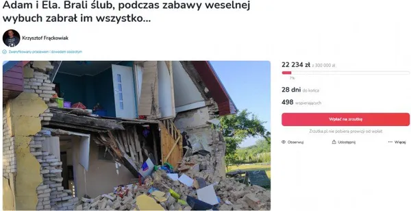 У Польщі через вибух в будинку затримали 24-річного українця (фото)