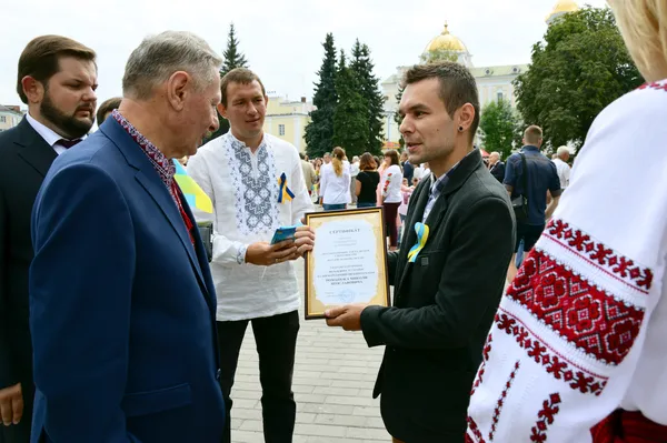Романюк на день народження отримав подарунок для Луцька