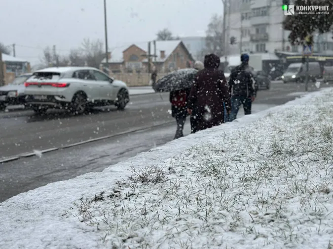 На Волині йде перший сніг (фото, відео)