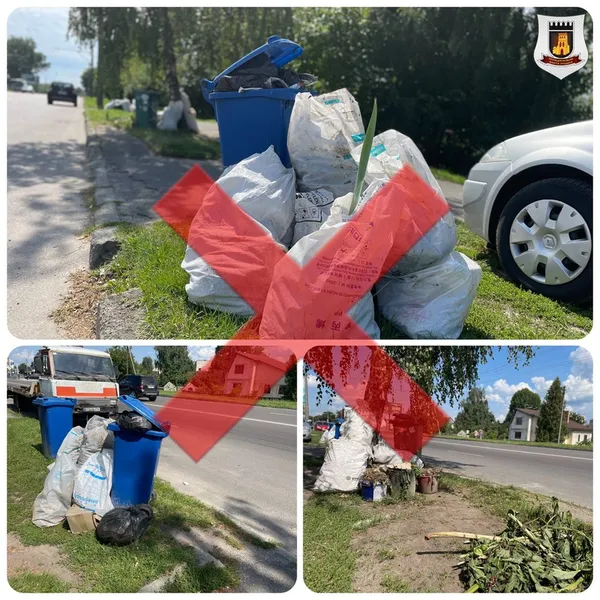 У Луцьку дорогу на Ковельський перетворили на сміттєзвалище (фото)
