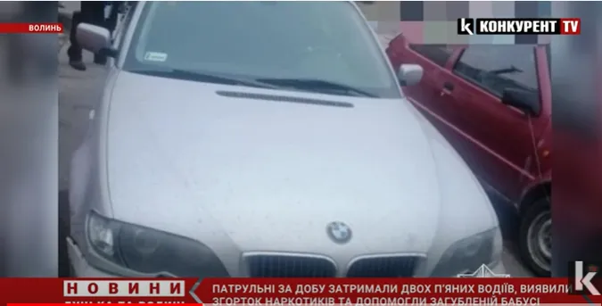 На Волині зловили двох п'яних водіїв – автівки забрали на спецмайданчик (фото, відео)