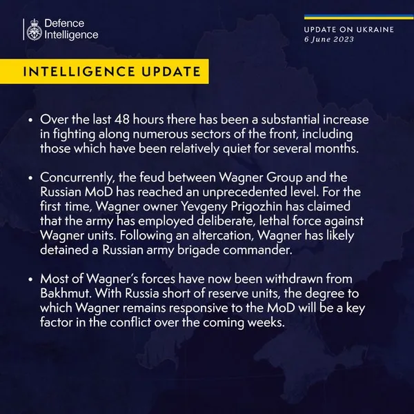 Контрнаступ ЗСУ: британська розвідка повідомила про активізацію на фронті