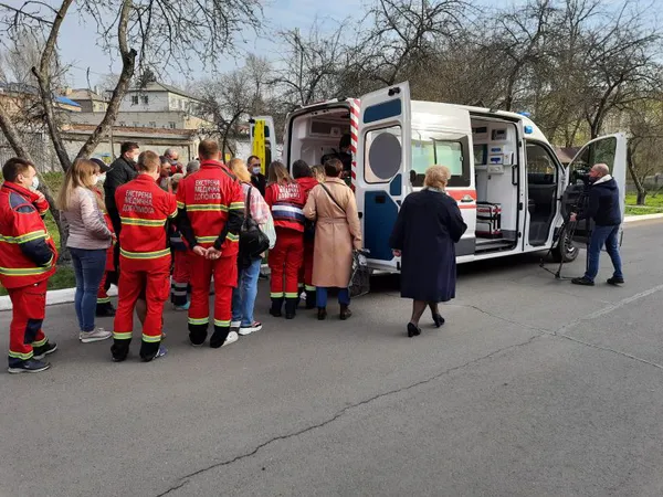 На Волині влаштували тест-драйв новому реанімобілю (фото)