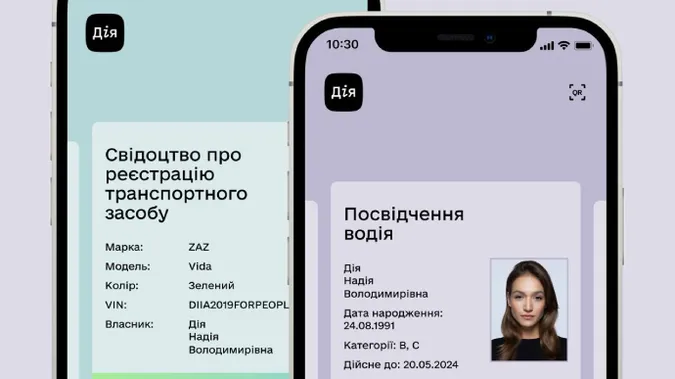У застосунку «Дія» знову доступні посвідчення водія та техпаспорт