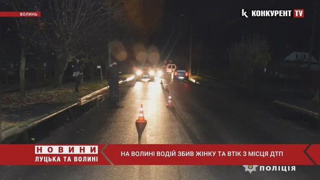 У Ковелі 26-річний волинянин на «гольфі» збив пенсіонерку й втік з місця ДТП (фото, відео)