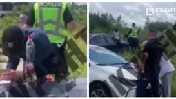 У Луцьку затримали чоловіка, ймовірно, з наркотиками (відео)