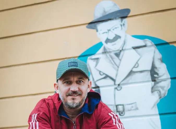 В Ужгороді з'явився другий мурал від луцького художника (фото)