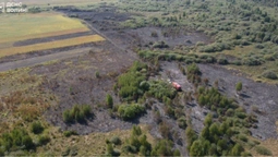 На Ковельщині горить торфовище: пожежу помітили під час аеророзвідки (фото)