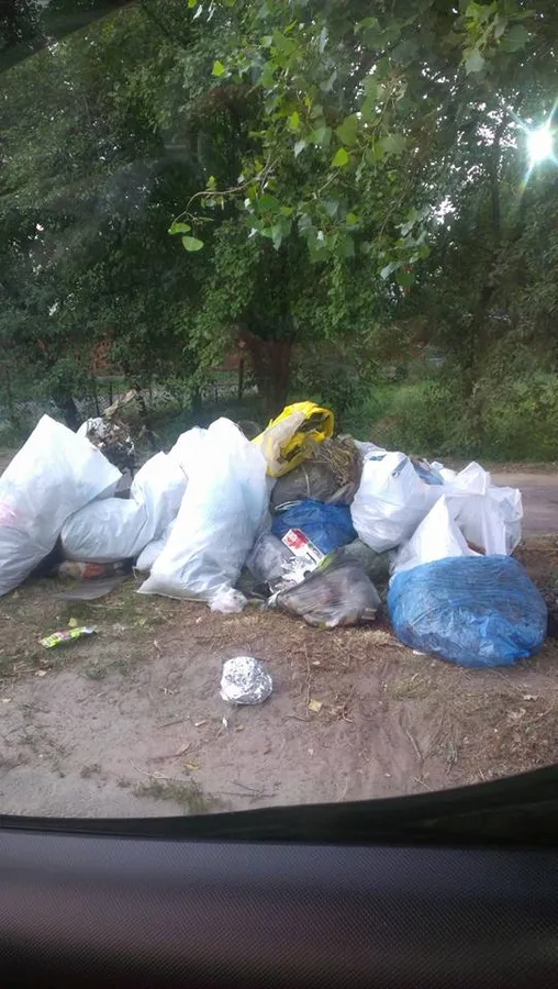 Лучани не хочуть встановлювати контейнери і викидають сміття на вулиці 