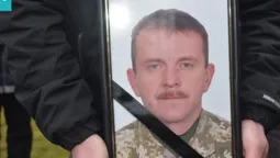 На Волині попрощалися із померлим захисником Анатолієм Столярчуком (фото)