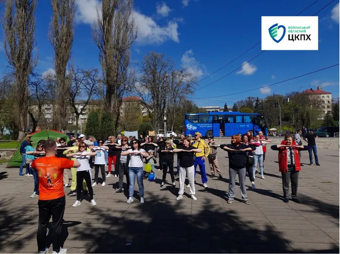 Як відзначили у Луцьку Всесвітній день здоров'я (фото)