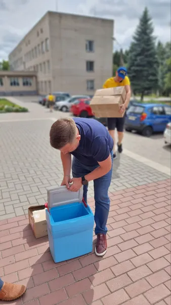 Підгайцівська громада передала Луцькій райлікарні гуманітарну допомогу (фото)