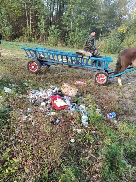 Сотня чорних пакетів: на Шацьких озерах влаштували велике прибирання (фото)