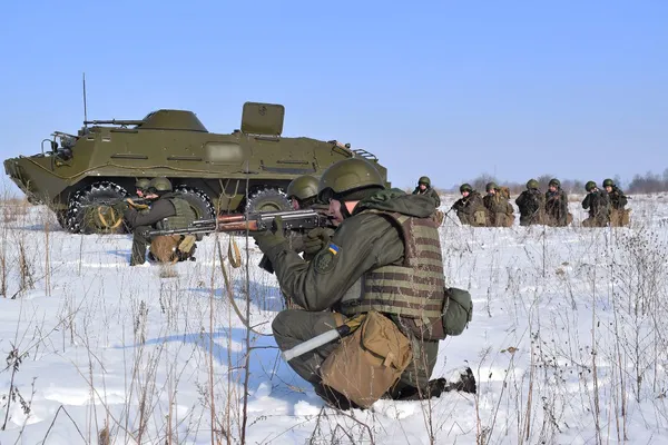 Луцькі нацгвардійці тренувалися в умовах, наближених до бойових (фото)