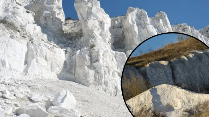 Де біля Луцька можна побачити гори з крейди