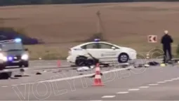 Показали відео з місця смертельної аварії під Луцьком (відео)