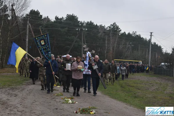 На Любешівщині в останню путь провели Сергія Олішкевича (фото)