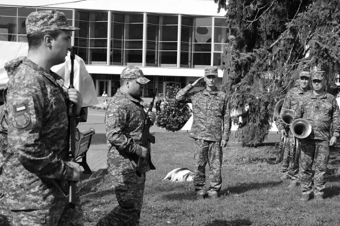 У Луцьку попрощалися із загиблим на Бєлгородщині Сергієм Аксьоновим (фото)