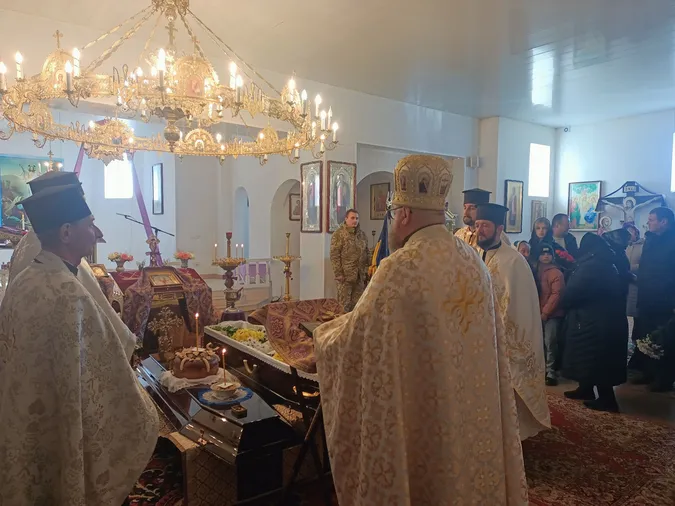 У Луцькому районі попрощалися із воїном Вадимом Новосадом (фото)
