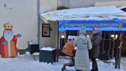 У Луцьку відкрили резиденцію Святого Миколая в укритті (відео)
