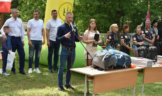 У таборі під Луцьком дітям влаштували розваги на воді (фото)