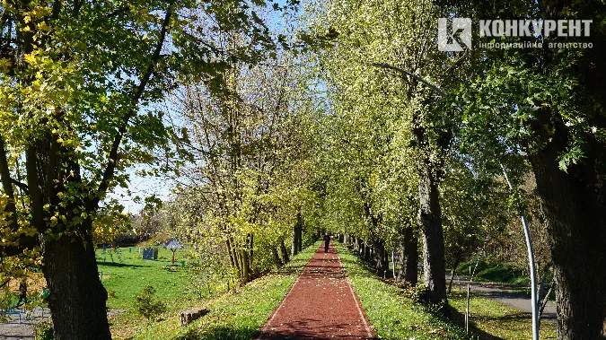 Як у луцькому Центральному парку панує осінь (фото)