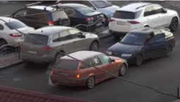 У Луцьку принциповий «бляхар» провчив автохама (відео)
