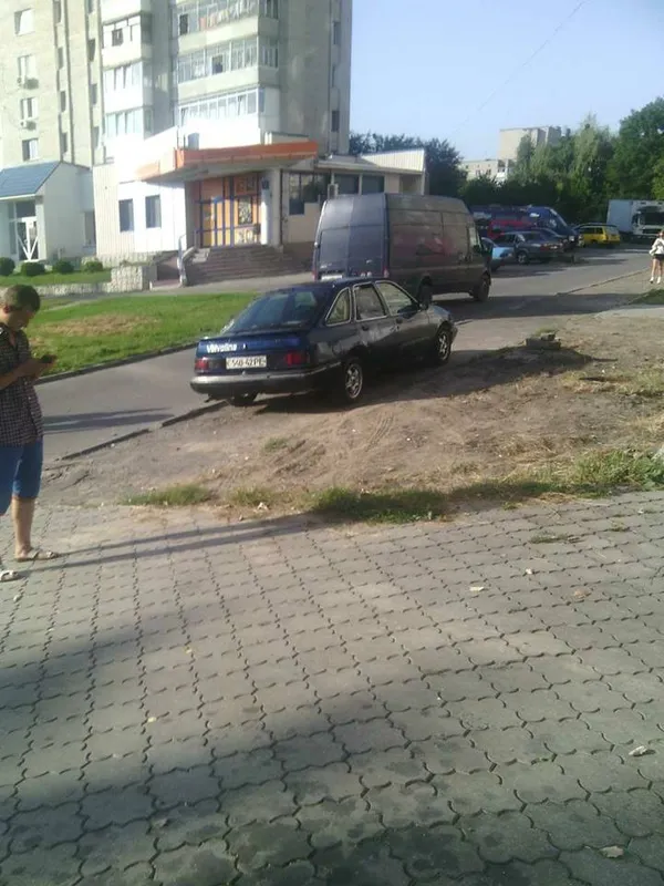 Автівки на газонах: у Луцьку ловили порушників (фото)