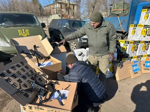 Голова ОДА Рудницький передав допомогу на передову для бійців волинської бригади (фото)