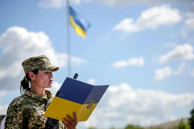 Пів сотні курсантів луцького вишу склали присягу на вірність Україні (фото)