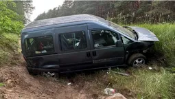 На Волині Fiat злетів у кювет – постраждав пасажир (фото)