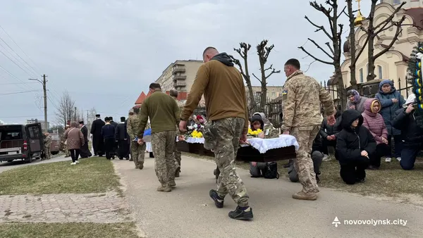 На Волині попрощалися із захисником Олександром Дудіком (фото)
