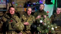 «Кажіть пароль і заходьте у криївку»: волинські гвардійці записали щемливе привітання з Різдвом (відео)