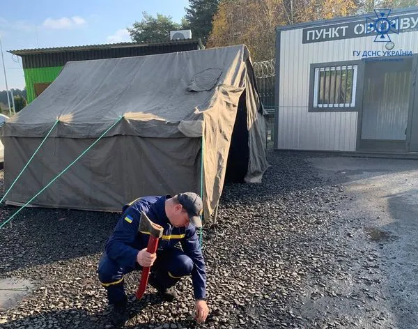На Волині перевірили готовність до розгортання мобільних пунктів обігріву (фото)