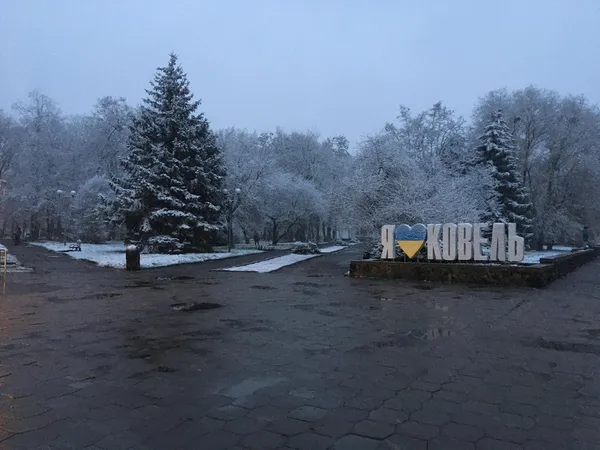 Перший сніговик та мерзлі троянди: на Волині випав сніг (фото)