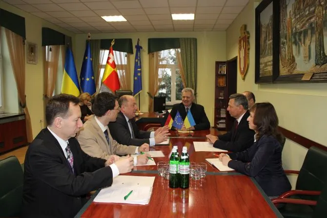 Луцький мер зустрівся з депутатом німецького парламенту