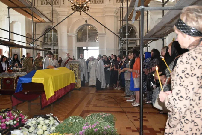 У Луцьку провели в останню путь захисника Михайла Марчука (фото)