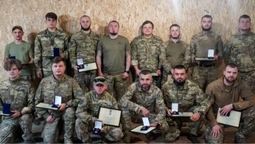 Бійці батальйону «Любарт» отримали нагороди від президента  (фото)