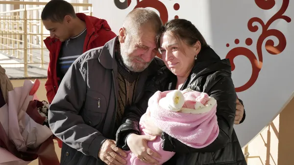 Дружина загиблого на війні волинянина народила дитину (фото)