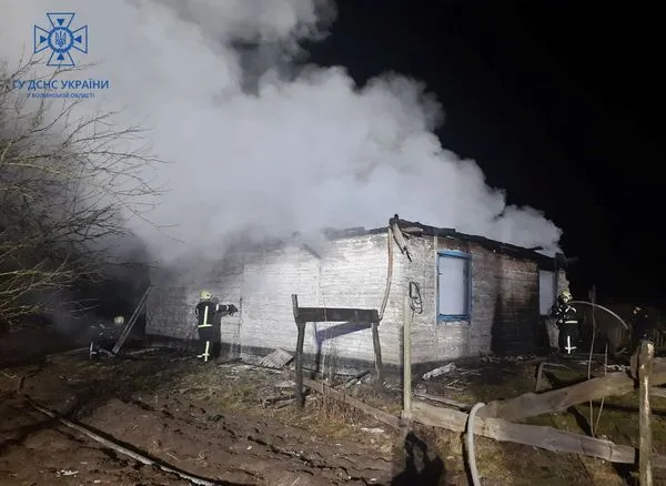Смертельна пожежа на Волині: брати вивели батька, а хлопця не знайшли