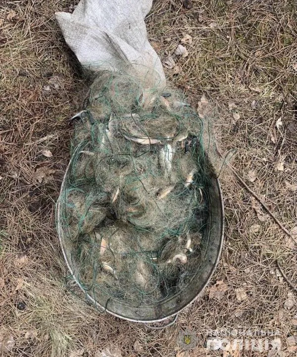 На Волині зловили двох рибних браконьєрів (фото)